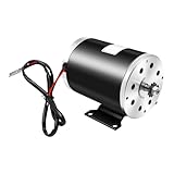 Bürstenmotor DC Elektromotor für E-Bike Go-Kart Quad E-Scooter Bürstenmotor Schwarz Silber 1000W 36V 3000RPM