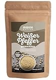 Pfeffer gemahlen weiß Monte Nativo (500g) - Hochwertiger Weißer Pfeffer gemahlen ideal zum Kochen, Verfeinern und Würzen von Speisen - Intensiver Geschmack für Ihre Küche