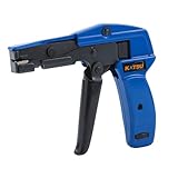 KATSU Kabelbinderpistole für Kabelbinder Hochleistungs-Profi-Spann- und Schneidwerkzeug mit automatischem bündigem Abschneiden für Kunststoff-Nylonbinder 417513