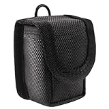 GARVALON Nylon Tragetasche für Blutoximeter Kompakte Schutzhülle mit Stoß und Kratzschutz Tragbare Aufbewahrungstasche in Schwarz für Reisen und Heimgebrauch