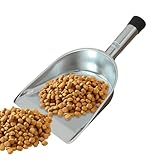 Mehlschaufel – Kleine Handschaufel aus Metall | Nützliche Primice | Entwickelt für präzises Sammeln und Portionieren, perfekt für Eis, Bohnen, Kaffeebohnen und Lebensmittel