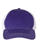 Richardson 111 Garment Washed Trucker Cap, Violett/Weiß, Einheitsgröße