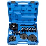 GEARMONSTER 23-TLG Universal Radlager Abzieher Werkzeug Radlagerwerkzeug Montage Demontage Ausdrücke Radnabenabzieher Satz