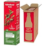 Rabenhorst Cranberry Plus 3er Pack (3 x 450 ml) - Nahrungsergänzungsmittel mit Vitamin B2, Niacin und Biotin