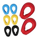 CALLARON 4 Paare Friseur-ohrenschützer Ohrenabdeckungen Ohrkappe Ohrschutz Für Gehörschutz Schützend Schlafen Färberei Haarfärbe-ohrabdeckungen Friseursalon-ohr Muffen Kieselgel