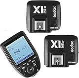 Godox Xpro-S 2,4 G X System TTL kabelloser Trigger-Sender mit 2 x X1R-S Controller-Empfänger für Sony-Kamera, TTL-Funktion, kompatibel mit F42AM/HVL-45RM/HVL-F60M/HVL-F43M/HVL-F32M/F58AM Flash