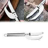 3 in 1 Fischmesser, Fischs Chuppenschaber, 2024 Neues Multi Fish Scale Knife, Fish Knife (1PC)