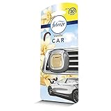 Febreze Auto Lufterfrischer Vanille, Starterset, Auto Duft gegen Gerüche, 1 Stück (1er Pack)