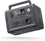 BLUETTI EB3A Tragbarer Solargenerator, Aufladung von 0-80 % in 30 Min, LiFePO4-Akku mit 268 Wh, für Notfälle, Camping, 1 AC-Ausgang 600 W (1200 W Pic), überholtes Produkt