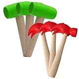 ERINGOGO 6Stücke Teiliges Hammerspielzeug für Kleiner Hammer für Kreatives Sicher und Langlebig für Jahre Fördert Greiffähigkeiten und Interaktives
