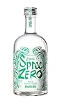 Spree Gin ZERO 0,0% Vol, Alkoholfreier Gin aus Berlin, 500ml Flasche Dry Gin -Grote & Co.‘s Organic Dry Gin hergestellt mit echten Spreewaldgurken, Lavendel und spanischen Zitronen.