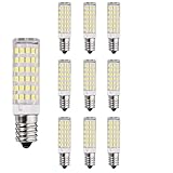 IOEDHW 2/10er-Pack LED-E12-E14-Mais-Glühbirnen, 7 W, 700 lm, Warmweiß 3000 K, AC110–220 V, LED-Energiesparlampe, nicht dimmbar, kein Flimmern, für Schreibtischlampe, Stehlampe, Schlafzimmerbeleuchtung