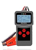 ZKLGS Autobatterietester, Micro200 Pro Autobatterietester 12V 40-2000CCA Blei-Säure-Batterieanalysator Anlasstest Ladetest Diagnosewerkzeug für Auto Motorrad ATV SUV Boot(Nordic-Plastic Clip)