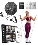Breaking Limits Taillentwister - Twist Waist Disc Board - Drehscheibe, Balanceboard für Bauch, Beine, Po, Hüfte, inkl. Haltegriffe - Gleichgewichtstrainer, Wackelbrett, Drehplatte, ideal für Zuhause