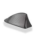 Voarge Universal Auto Auto Hai Dach Flosse Antenne Herz Pferd Antenne Auto Haifisch Klappe, Auto Dach Oben Auto Am, FM Radio, Kohlefaser