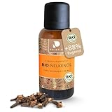 PHINTIN BIO Nelkenöl | 100% NATURREIN | 30 ml | Lebensmittelqualität | Zum Einnehmen | Echtes Gewürznelkenöl | Ätherisches Nelken Öl für Zahn- und Mundpflege | Duftöl Clove Oil