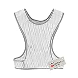 Salzmann Reflektierende Laufweste - Atmungsaktive Sportweste aus Mesh-Gewebe - Hergestellt mit 3M Scotchlite