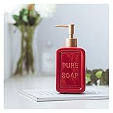 Seifenspender mit Pumpe Keramische Seifenflüssigkeit mit langlebiger Pumpe kann Badezimmer einem gefüllt Sein