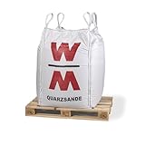 feuergetrockneter Rasensand 0,2-2mm | Quarzsand zum Rasensand | Rasensand für Tropdressing und Aerifizieren | (1000 kg)