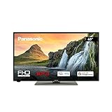 Panasonic TX-40MS360E, 40 Zoll Full HD LED Smart TV, High Dynamic Range (HDR), Linux TV, Google Assistant & Amazon Alexa Unterstützung, USB Media Player, Hotel Modus, optionale Wandmontage, Schwarz