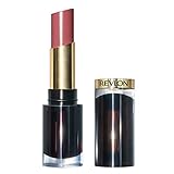 Revlon Super Lustrous Glass Shine Lipstick, hochglänzende Lippenfarbe mit feuchtigkeitsspendender, cremiger Formel, angereichert mit Hyaluronsäure, Aloe und Rosenquarz, 003 Glossed Up Rose, 3,1 g