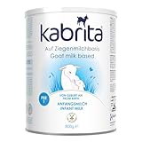 KABRITA | Ziegenmilch Pre Nahrung Anfangsmilch 0-6 Monate | Hochwertige Babynahrung - Baby Milch, nahrhaft und sanft zum Babybauch | Inhalt: 800g Babynahrung-Milchpulver