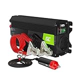 Green Cell PRO 500W/1000W 12V auf 230V Sine Wave Volt kfz Spannungswandler Wechselrichter Power Solar Inverter DC AC Umwandler Stromwandler Wohnwagen Auto Modifizierte Sinus