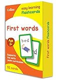 First Words Flashcards: Ideal for home learning (Collins Easy Learning Preschool)