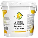 SOLUP Eritryth Zucker I Erythritol Zuckerersatz ohne Kalorien I Kristallzucker Erytritzucker Sugar Substitute (4, Kilogramm)