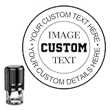 Firmenstempel Mit Logo und Text Stempel Personalisiert Rund Stempel Personalisiert Mit Logo