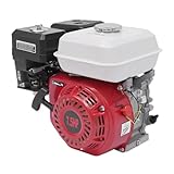 4 Takt Motor, GX210 7.5PS Benzinmotor, Viertakterssatzmotoren, Kart Engine, Motoren, Gasbetriebener Tragbarer Generator, Stromerzeuger für Go-Karts Hochdruckreiniger und Mehr (7.5PS)