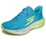 Skechers Aero Spark Damen-Sneaker, Blau/Lime, 39.5 EU