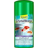 Tetra Pond CrystalWater - Wasserklärer gegen Trübungen für kristallklares Wasser im Gartenteich, 500 ml Flasche