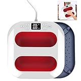 Transferpresse, Heizpresse Plotter 2 in 1, Hitzepresse(9' x 9'), T-shirt Druckmaschine Zeitmesser/Schnelles Aufheizen, Bügelpresse, Plotter Presse, Heat Press für Hosen/Hüte/Taschen/Cotton/Polyester