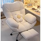 KIYIYDMM Ergonomische Bürostühle, Gaming-Stuhl, Liegestuhl, faules Sofa für Schlafzimmer, Heimbüro, Schreibtischstühle, Computerstuhl, Arbeitsstuhl, Rückenlehne, verstellbarer Schreibtischsitz für
