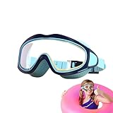 Breite Schwimmgase | Bequeme und transparente Taucherbrille | wasserdicht, geeignet für Schwimmbad, Strand, professionelles Schwimmen und Wassersport