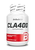 BioTechUSA CLA 400 Nahrungsergänzungsmittel Weichgelatinekapseln, die konjugierte Linolsäure enthalten, 80 Softgel Kapseln