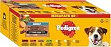 Pedigree DOGCARE Hundefutter Portionsbeutel Chunks in Soße Adult 40 x 100g
