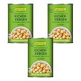 Rapunzel Kichererbsen in der Dose, 3er Pack (3 x 400 g) - Bio