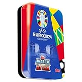 Topps UEFA Euro 2024 Trading Cards Germany Match Attax Karten - EM Sammelkarten - Auswahl (1 Mini TIN Blau)