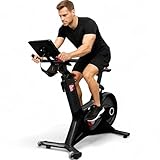 AsVIVA S17 Speedbike Pro – Indoor Cycle mit automatischer Widerstandsregelung, App-Steuerung & Bluetooth, 28 kg Schwungrad, leiser Riemenantrieb, Heimtrainer für Zuhause
