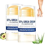 2 Stück Hydrating and Anti-Cracking Fußcreme, Fußpflegecreme Fußpflege, Fußcreme Trockene Füße, Fußpflegecreme Lindert Extreme Trockenheit und Rissbildung der Füße (A)