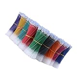 Happyyami 100Stücke Glitzer Stiftminen Nachfüllbare Tintenpatronen für Gelstifte Glatte und Langlebige Minen für Kreatives Schreiben und Zeichnen für Notizen und Bürobedarf