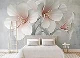 Dreidimensional Minimalistisch Retro Pflanzen Blumen 3D Tapeten Tapete Luxus Home Esszimmer Fototapete Effekt Wohnzimmer Schlafzimmer Kinderzimmer-350cm×256cm