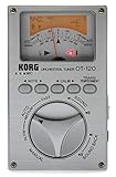 Korg EKO OT-120 Chromatisches Stimmgerät für schwarzes Orchester
