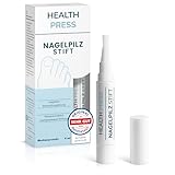Health Press Nagelpilz Stift – Nagelpilz Behandlung schnell, intensiv – 4ml Nail Care Pen – Wissenschaftlich nachgewiesene Wirkung – Nagelpilzstift für gepflegte Fingernägel & Fußnägel