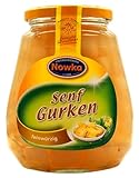 Nowka Senf Gurken feinwürzig, 10er Pack (10 x 340g)