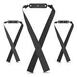 Majesty Forest® 3 Stück Premium Steinschleuder Gummi in schwarz - Ersatzgummi für Zwille - Extra stark, gut verarbeitet und robust