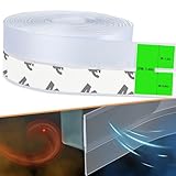 Dichtungsband Selbstklebend, Silikon Transparent Dichtungsstreifen, Multifunktions Türdichtung Selbstklebend, Fensterdichtung, Zugluftstopper Schalldicht, Winddicht, Staubschut, Für Tür, Fenster