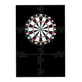 Rukjmqi Dart Catchring Surround, Dartscheibe Schutzring, Dartscheiben Wandschutz, Dart Surround Auffangring, Dartscheibe Einfassung, Dartboard Wandschutz, Eva Dartboard Rückwand Wandumrandung